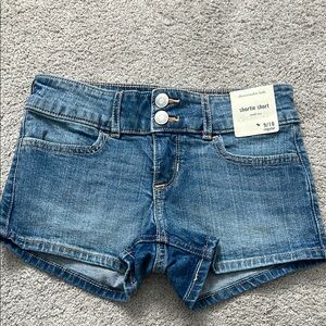 NWT Abercrombie kids shortie short 9/10 Jean shorts